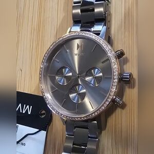 MVMT NOVA Watch - 38MM Bronze Chronograph & Crystal Face & Bracelet